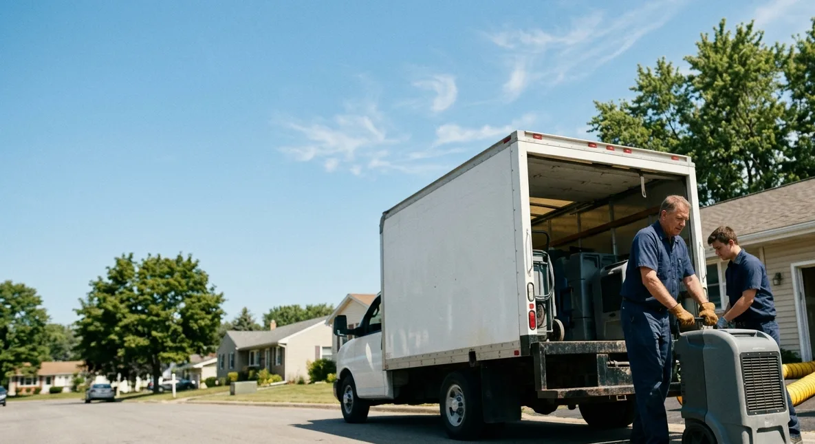 Water Damage Cleanup in Palos Park, IL near me